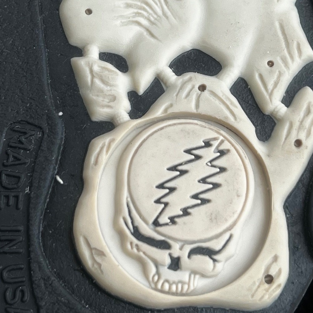 Grateful Dead Dead Tread Leather Sandals Mens 7 Womens 9 Festival Y2K Hippie VTG